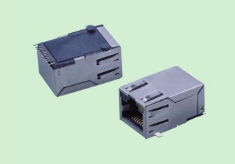 GMT-1191-A RJ45 全貼帶彈帶燈100兆