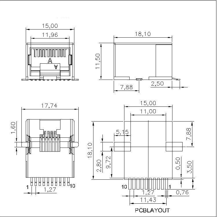 C3306-170-11 RJ45 18.1 SMT 10P外貼-圖.jpg