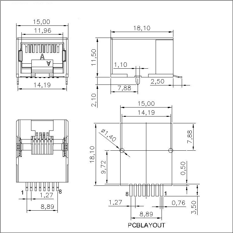 C3306-130-21 RJ45 18.1 SMT 8P直腳-圖.jpg