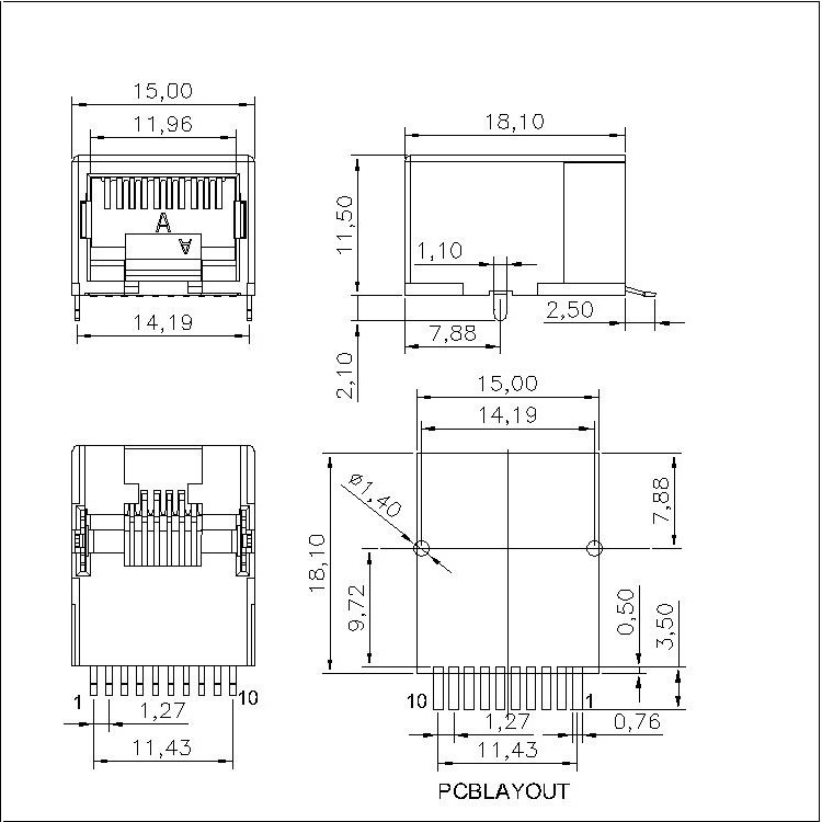 C3306-170-21 RJ45 18.1 SMT 10P直腳-圖.jpg