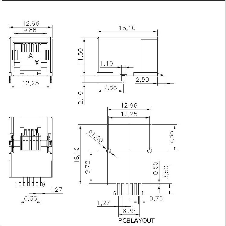 C3331-110-21 RJ11 18.1 SMT 6P6C直腳--圖.jpg